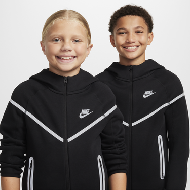 Mikina Nike Sportswear Tech Fleece Full-Zip Hoodie Čierna | FZ5433-010, 2