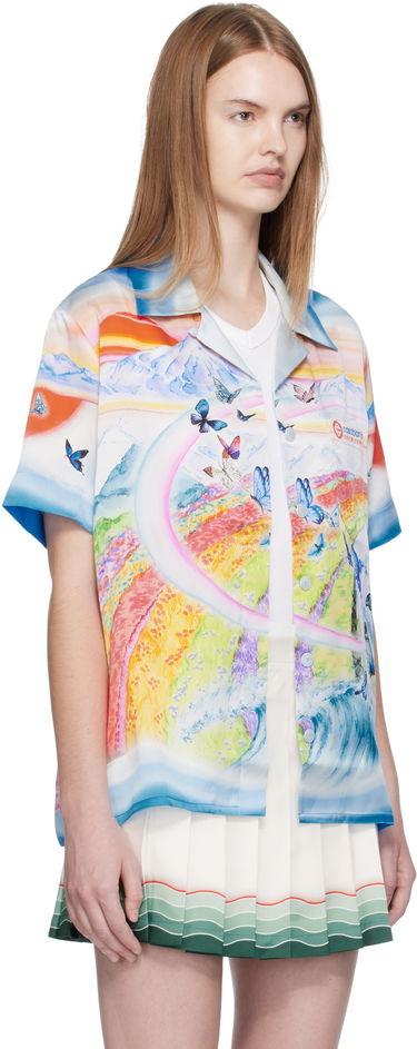 Košeľa Casablanca Casablanca Silk Resort Print Shirt Rôznofarebný | WPF25-SH-200-02, 1