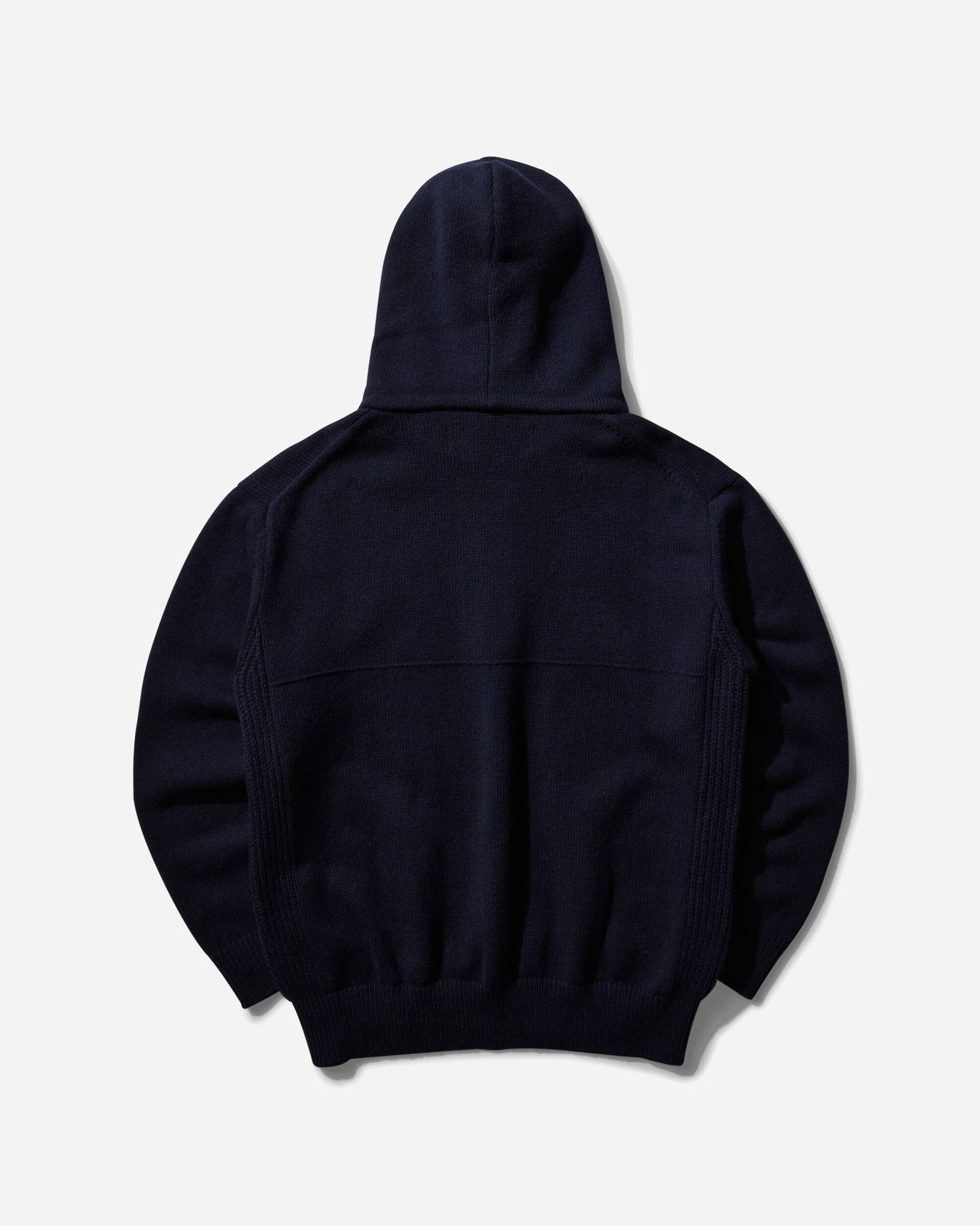 1/2 Zip Wool Hoodie