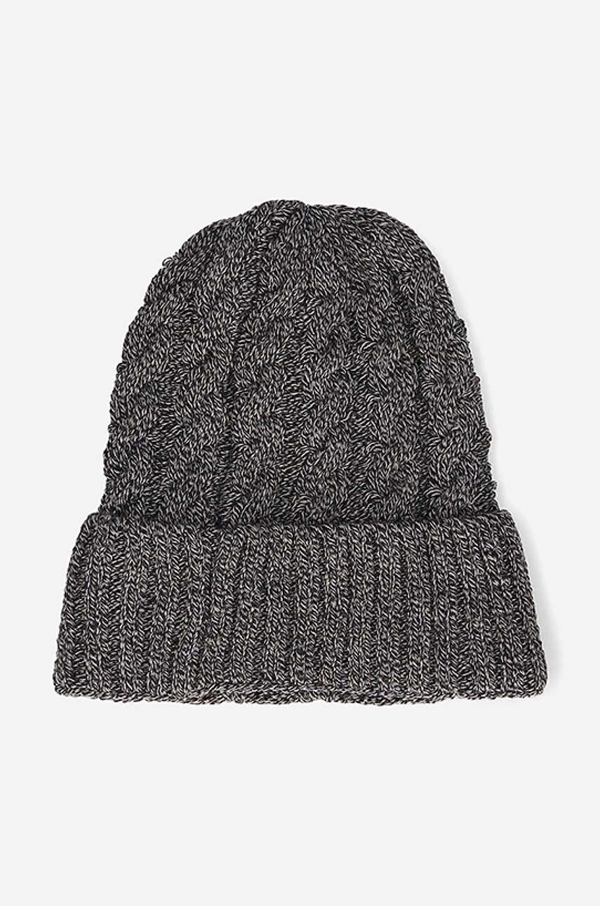 Kulicha Kangol Cable Beanie HEATHER Knitted Beanie Šedá | K3376HT, 1