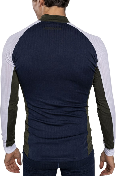 Spodná bielizeň a ponožky SWIX RaceX Classic Half Zip Top Modrá | 10116-23-75127, 2