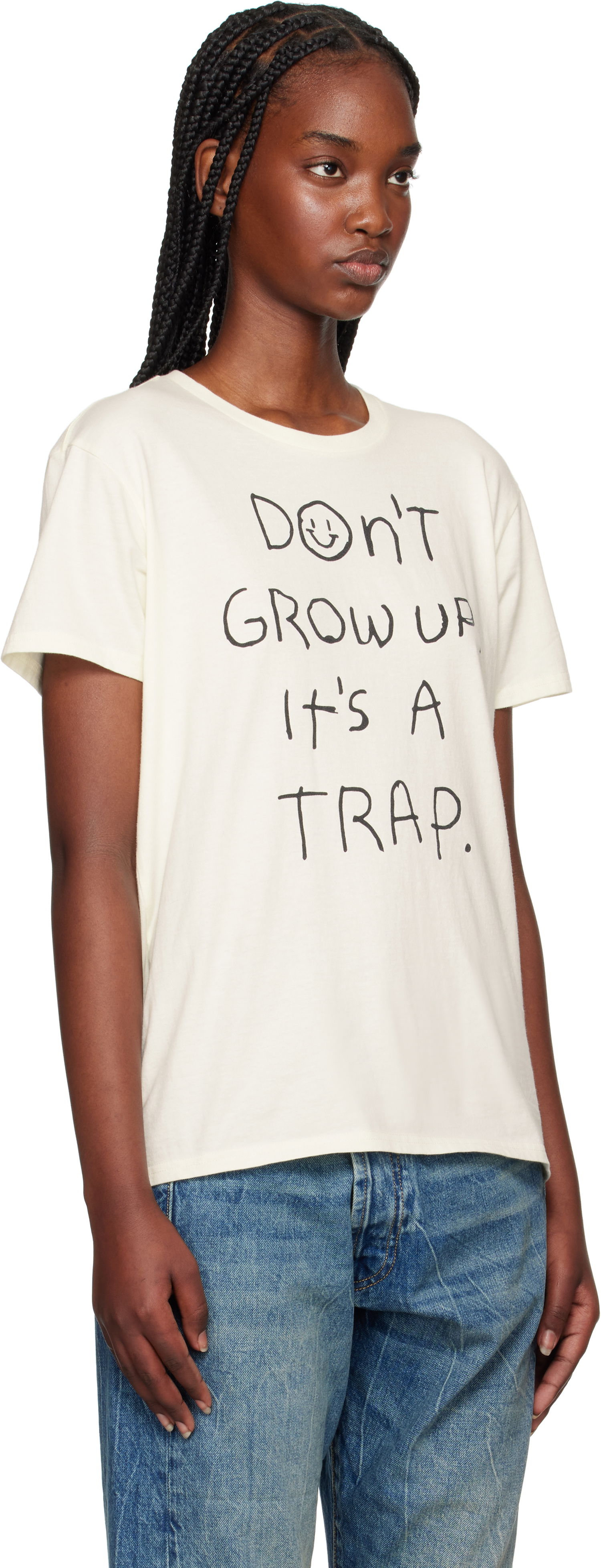 Tričko R13 R13 'Don't Grow Up' T-Shirt Biela | R13WK001-K108B, 1
