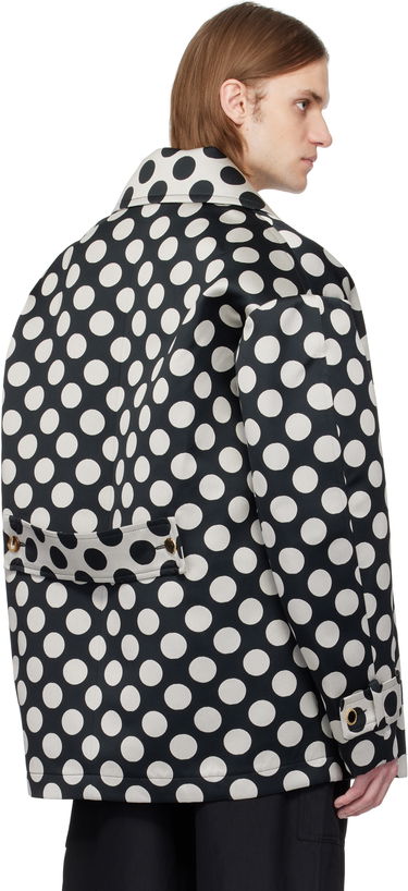 Bunda Charles Jeffrey Loverboy Charles Jeffrey LOVERBOY Oversized Polka Dot Peacoat Rôznofarebný | 54010501, 2