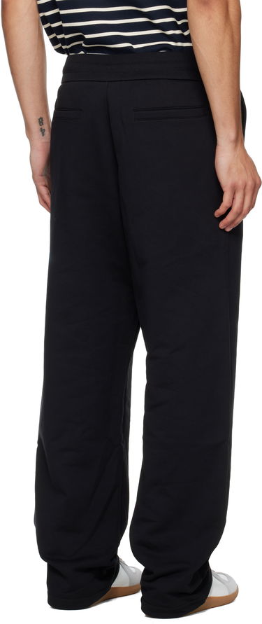 Tepláky Balmain Balmain Paris Writing Sweatpants Čierna | FH2PQ435BD31, 2