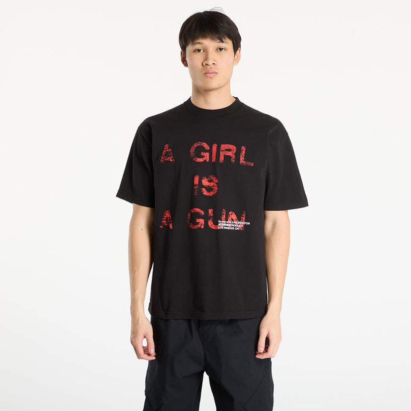 Tričko Pleasures FTSHP G.I.A.G. T-Shirt Čierna | P26SP082-BLACK