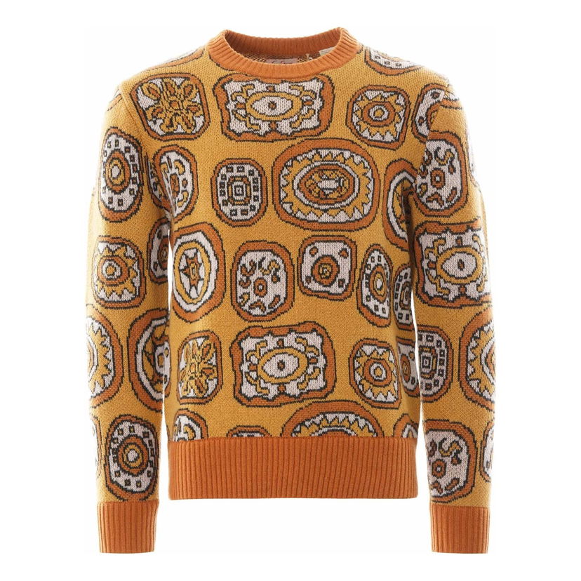 Sveter Levi's Vintage Clothing Eyes Crew Sweatshirt Oranžová | 18867-0000