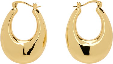 Náušnice Anine Bing Gradual Hoop Earrings Metalická | A-15-10411-GLD1, 0