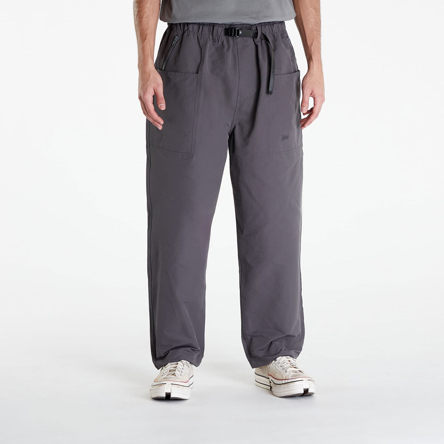 Tepláky Patta Belted Tactical Chino Pants Šedá | POC-SS24-4310-334-0245-133, 0