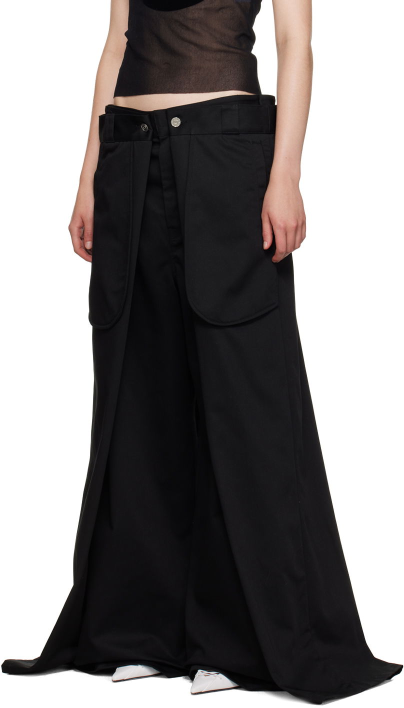 Oliver Edition 'The Wrap' Wide Leg Trousers