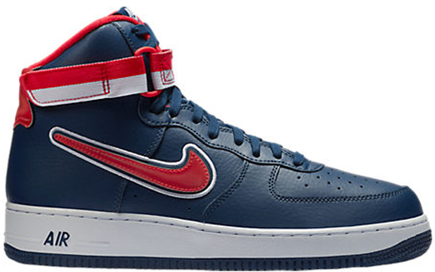 Tenisky a topánky Nike Air Force 1 High Sport NBA Midnight Navy University Red Navy | AV3938-400, 0