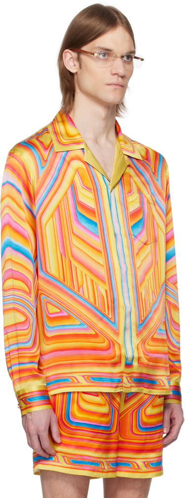 Košeľa Casablanca Casablanca Low Rider Silk Shirt Rôznofarebný | U-MS25-SH-006-01, 1