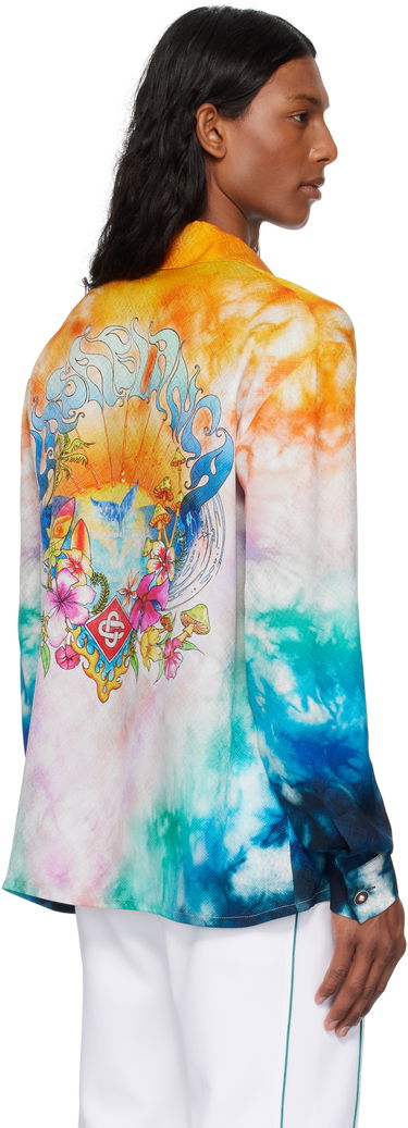 Košeľa Casablanca Casablanca Surf Trip Silk Long Sleeve Shirt Rôznofarebný | U-MS25-SH-006-03, 2