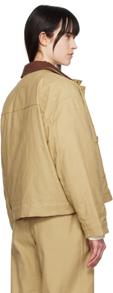 Bunda rag & bone Rag & Bone Nonie 2-in-1 Twill Jacket Béžová | WAW25S20167516, 2