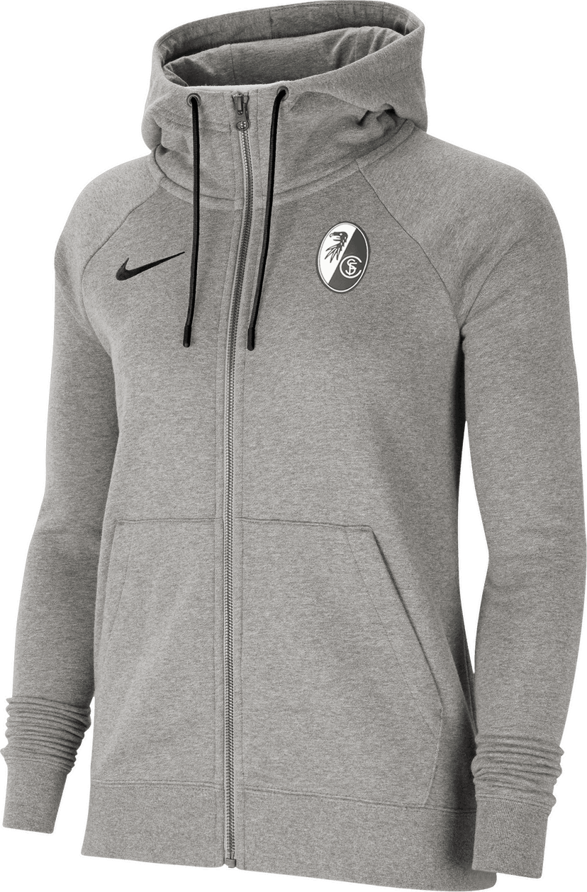 Mikina Nike SC Freiburg Hooded Sweat Jacket Šedá | 6scfcw6955-063