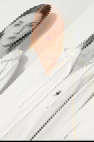 Bunda Carhartt WIP Amherst Oversize Cropped Hooded Jacket Biela | I033151.D602, 4