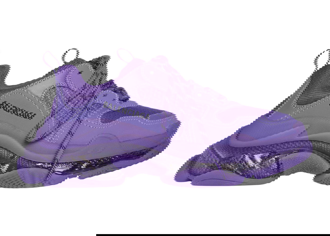Tenisky a topánky Balenciaga Triple S Clear Sole Deep Purple W Fialová | 544351W2GA16910, 0