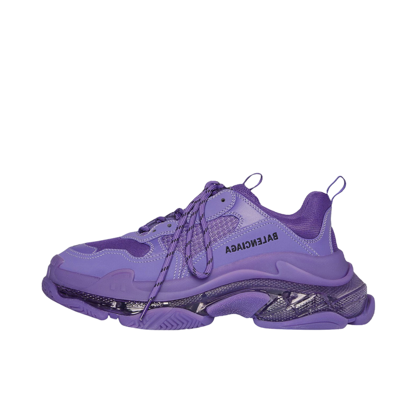 Tenisky a topánky Balenciaga Triple S Clear Sole Deep Purple W Fialová | 544351W2GA16910