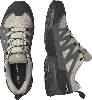Tenisky a topánky Salomon X Ward Leather GTX Hiking Boots Šedá | L47182100, 6