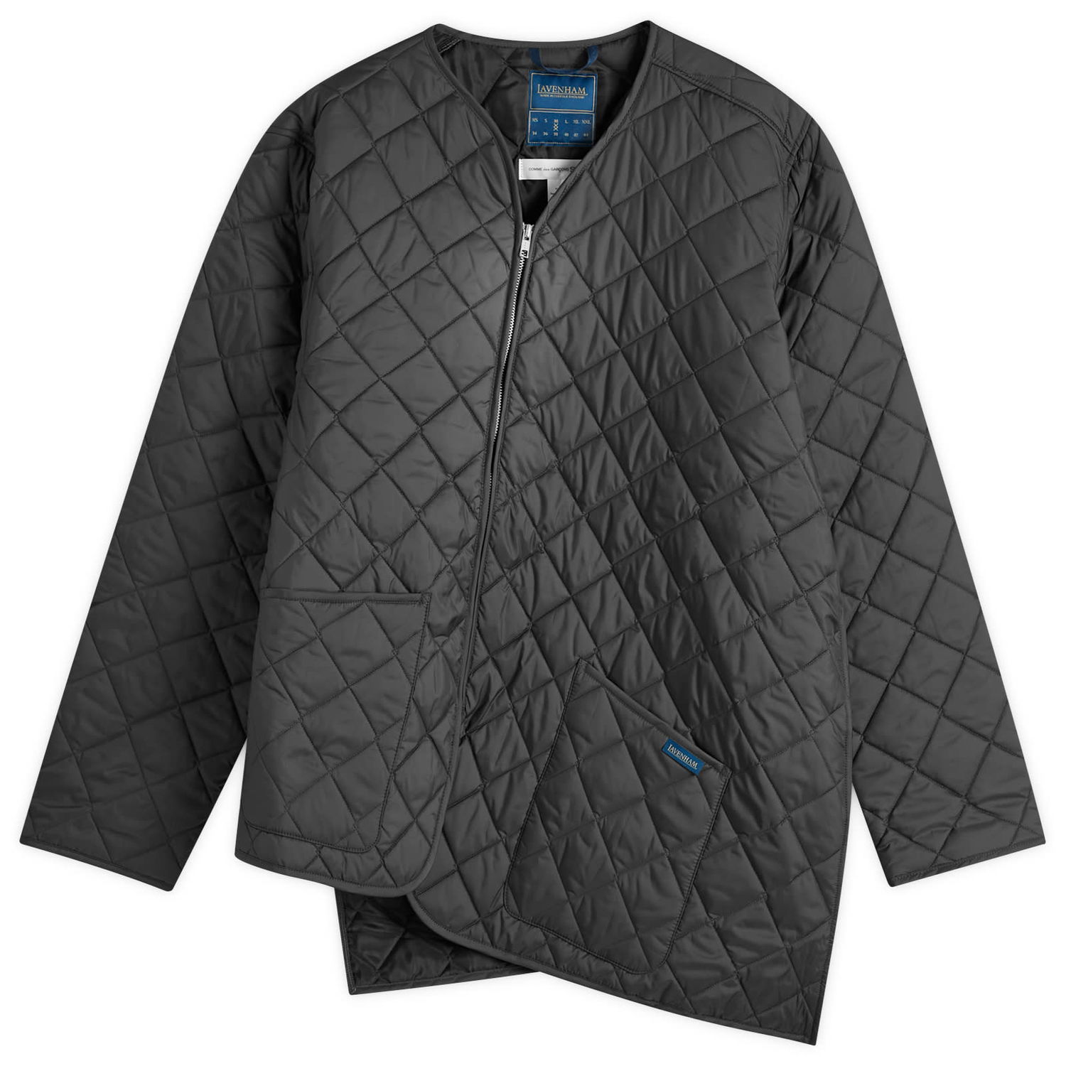 Vesta Comme des Garçons Thornham Quilted Jacket Čierna | FN-J521-1, 0
