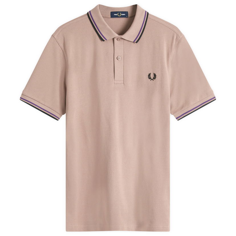 Polo tričko Fred Perry Polo Shirt Tipped Ružová | M3600-W89