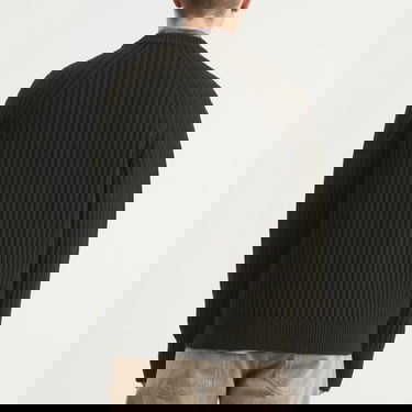 Sveter Junya Watanabe Junya Watanabe MAN Double Sided Ribbed Knit Large Zelené | WP-N002-051-1, 3