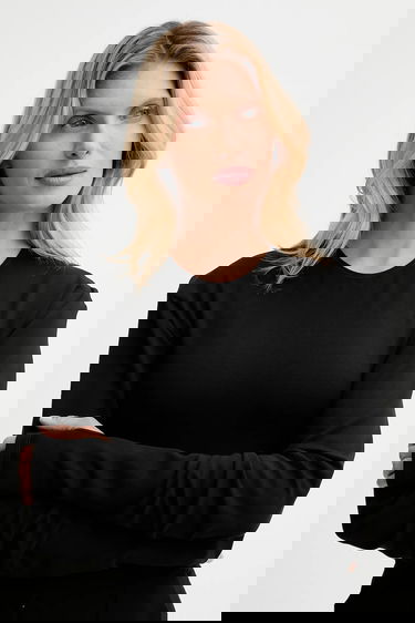 Body Maison Margiela Long-Sleeve Body with Thumbholes Čierna | S62NA0083.M20151.900, 3