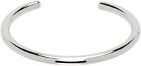 A.P.C. Jonc Circle Silver Bracelet