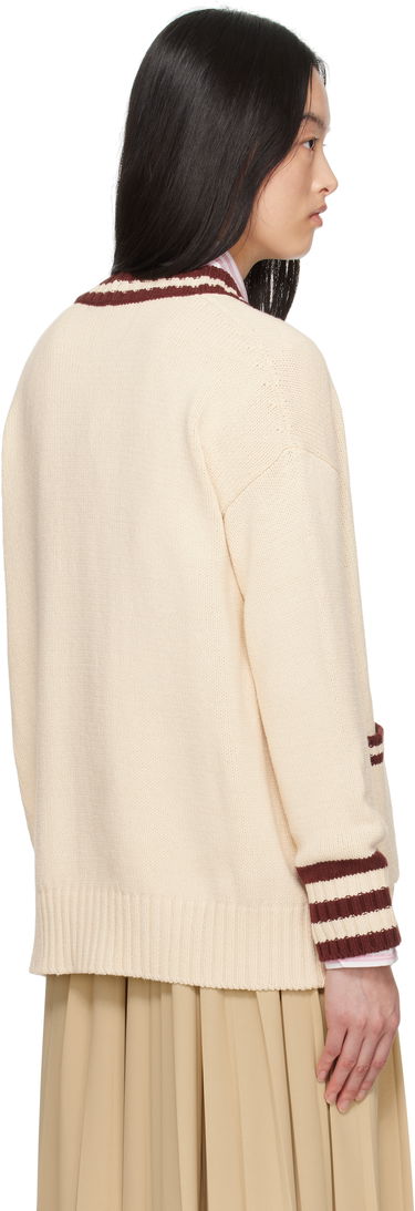 Sveter Max Mara Weekend Max Mara Vicolo Knit Cardigan Béžová | 2515341061600, 2