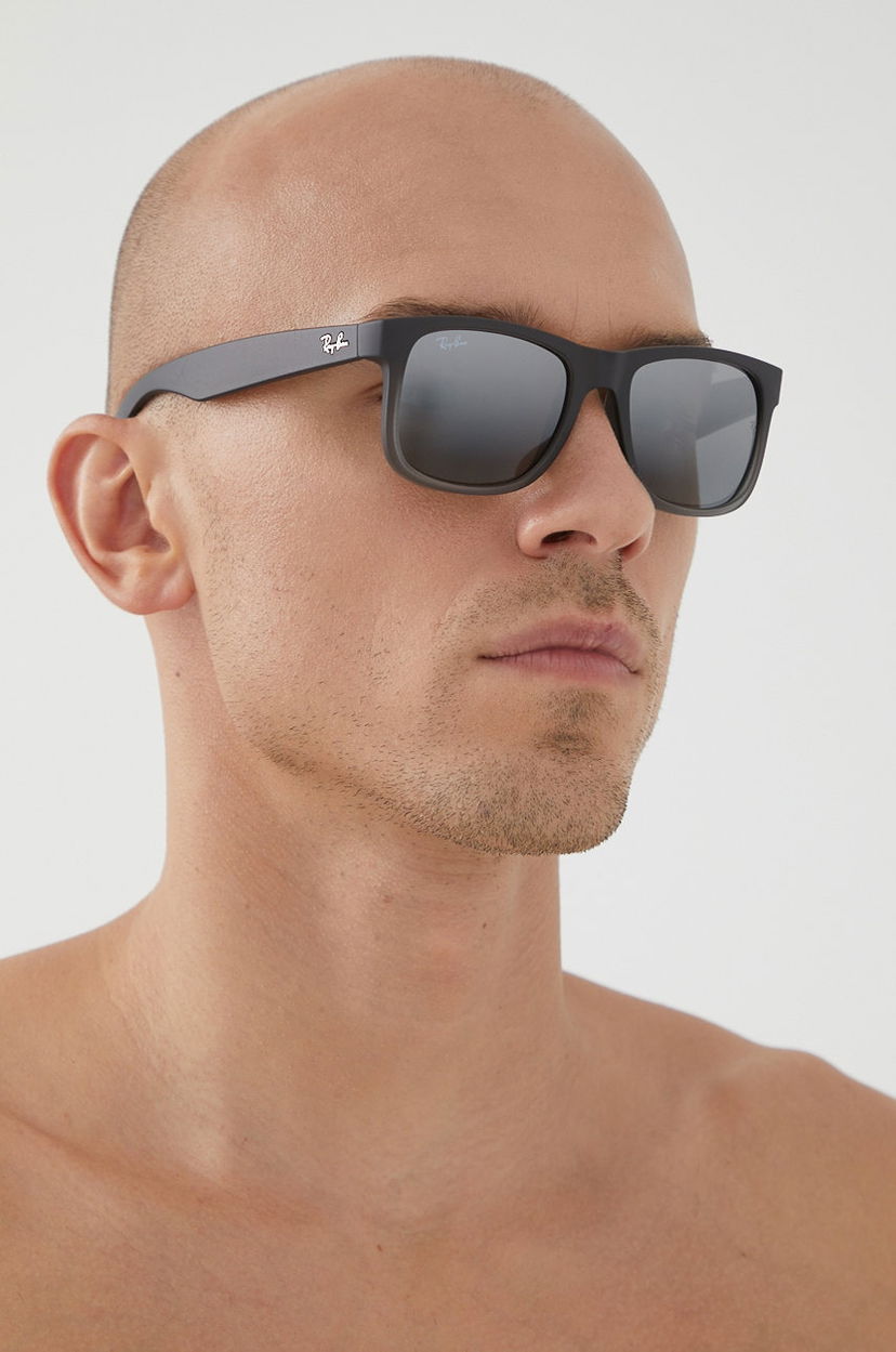 Slnečné okuliare Ray-Ban Ray-Ban JUSTIN Sunglasses Čierna | 0RB4165.852/88