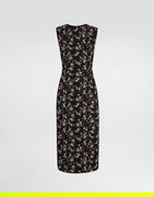 Dolce & Gabbana Small Floral-print Charmeuse Dress