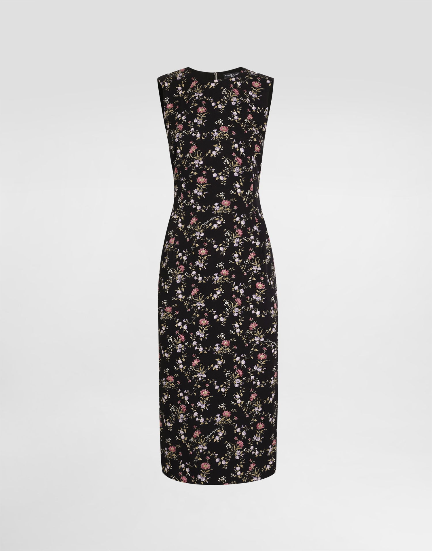 Šaty Dolce & Gabbana Dolce & Gabbana Small Floral-print Charmeuse Dress Rôznofarebný | F6GASTFSA8IHN5XV, 0