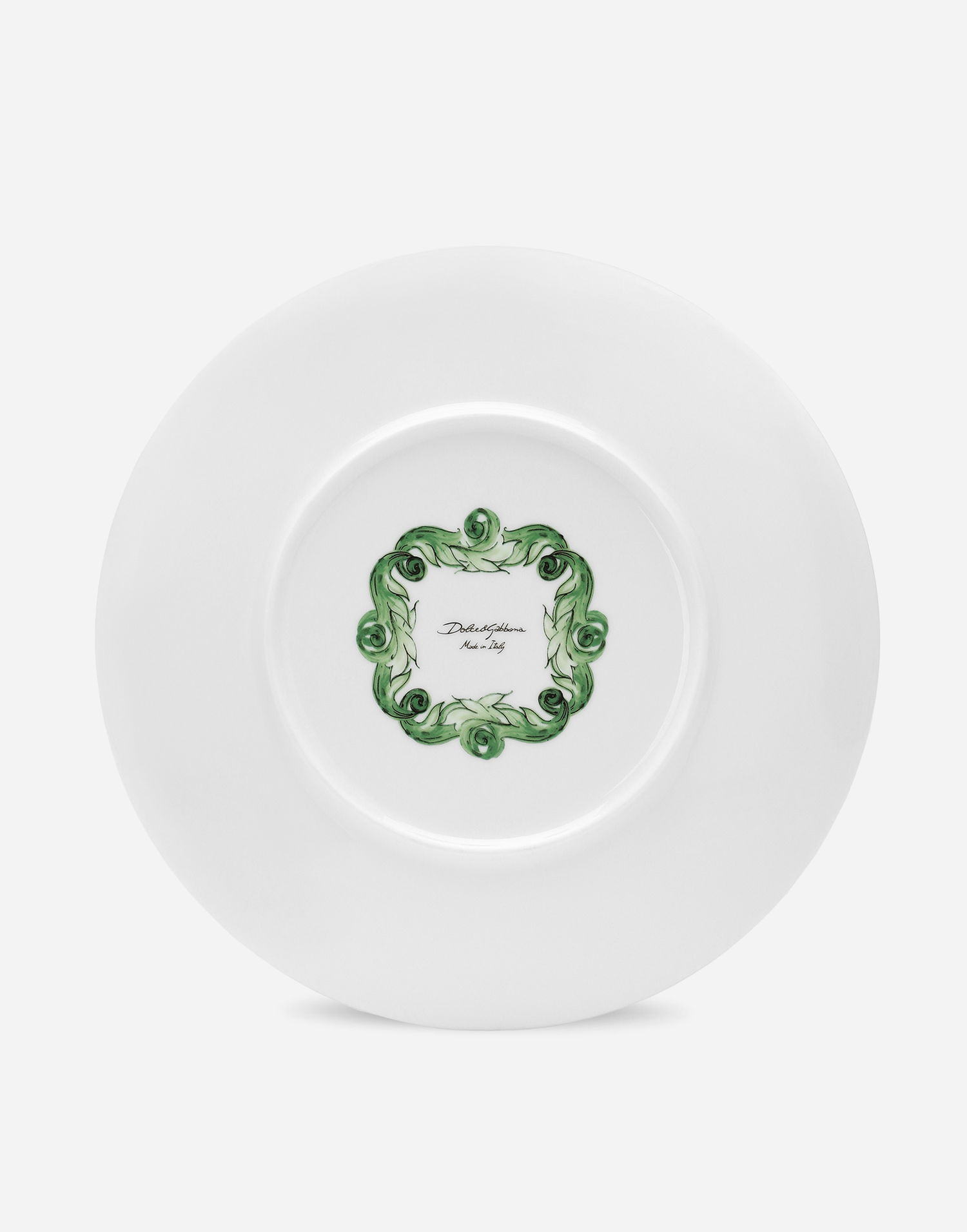 Home decor Dolce & Gabbana Dolce & Gabbana Green Botanical Charger Plate Zelené | TC0010TCA88UV019, 1