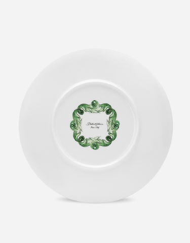 Home decor Dolce & Gabbana Dolce & Gabbana Green Botanical Charger Plate Zelené | TC0010TCA88UV019, 1