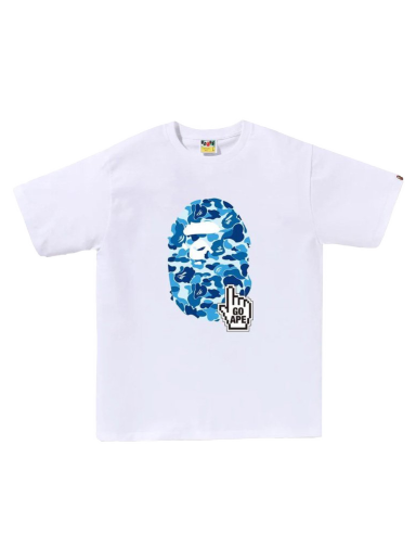 Tričko BAPE ABC Camo Online Tee Biela | 1J25-110-006