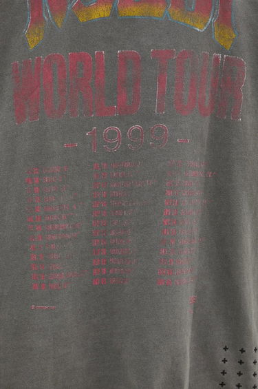 Tričko Ksubi KSUBI Global Ekcess Graphic T-Shirt Šedá | MPS25TE016, 4