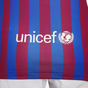 Dres Nike F.C. Barcelona 2021/22 Stadium Home Football Shirt Modrá | CV8182-428, 3