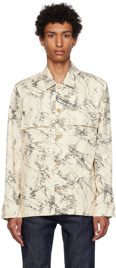 Košeľa Paul Smith Paul Smith Graphic Print Shirt Béžová | M1R-009Y-L02096, 0