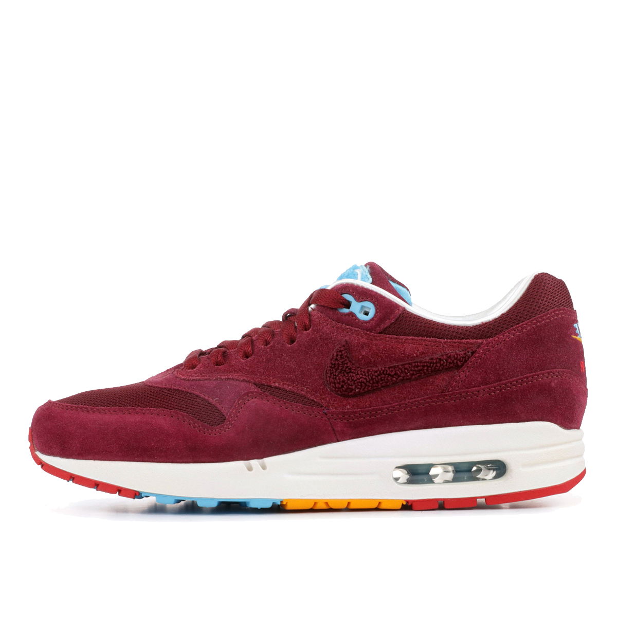 Tenisky a topánky Nike Parra x Patta x Air Max 1 "Cherrywood" Vínová | 394805-600, 1