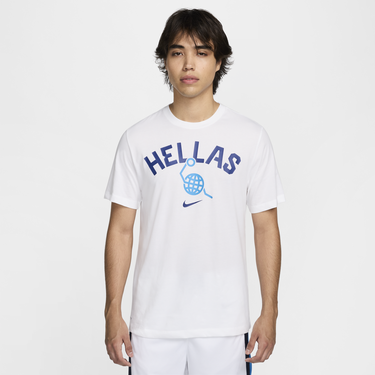 Tričko Nike Greece Basketball Tee Biela | FQ3670-100, 0