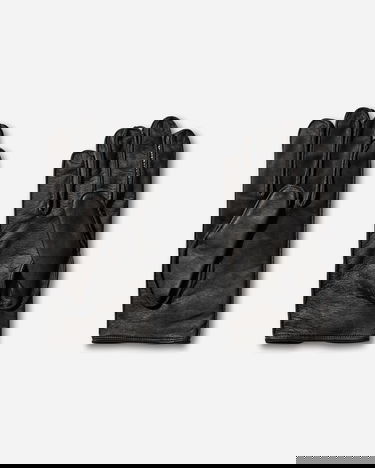 Rukavice Neighborhood Stitched Leather Gloves Čierna | 252DPNH-AC02 BLACK, 4