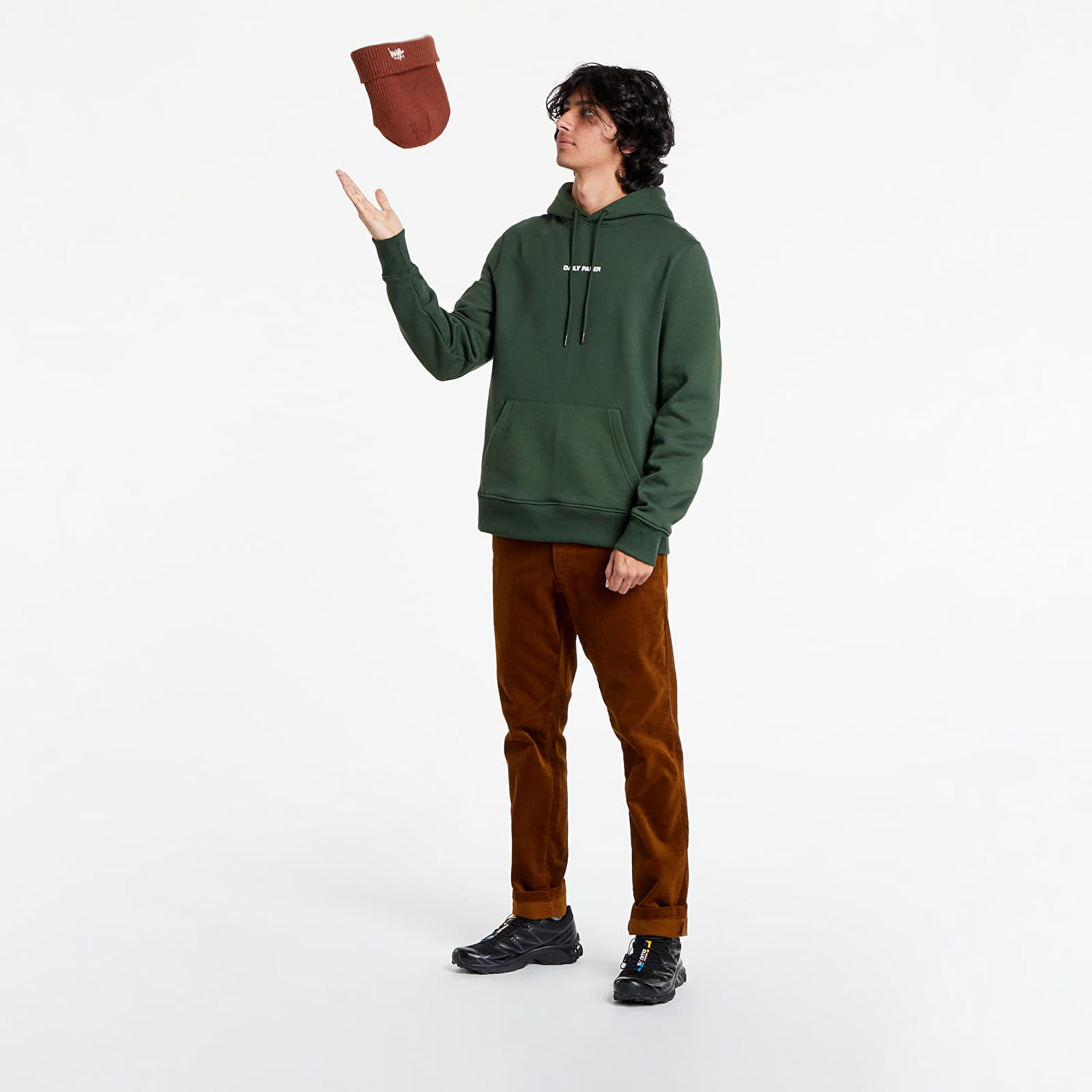 Mikina DAILY PAPER Remulti Hoodie Zelené | 2123064, 1