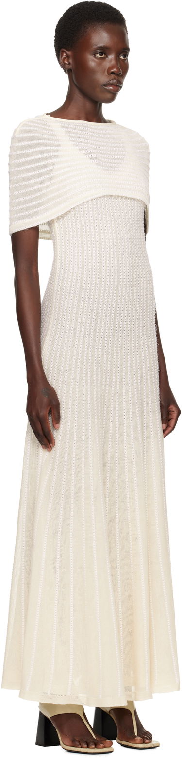 Šaty Khaite KHAITE Thora Maxi Dress Biela | 9774125, 1