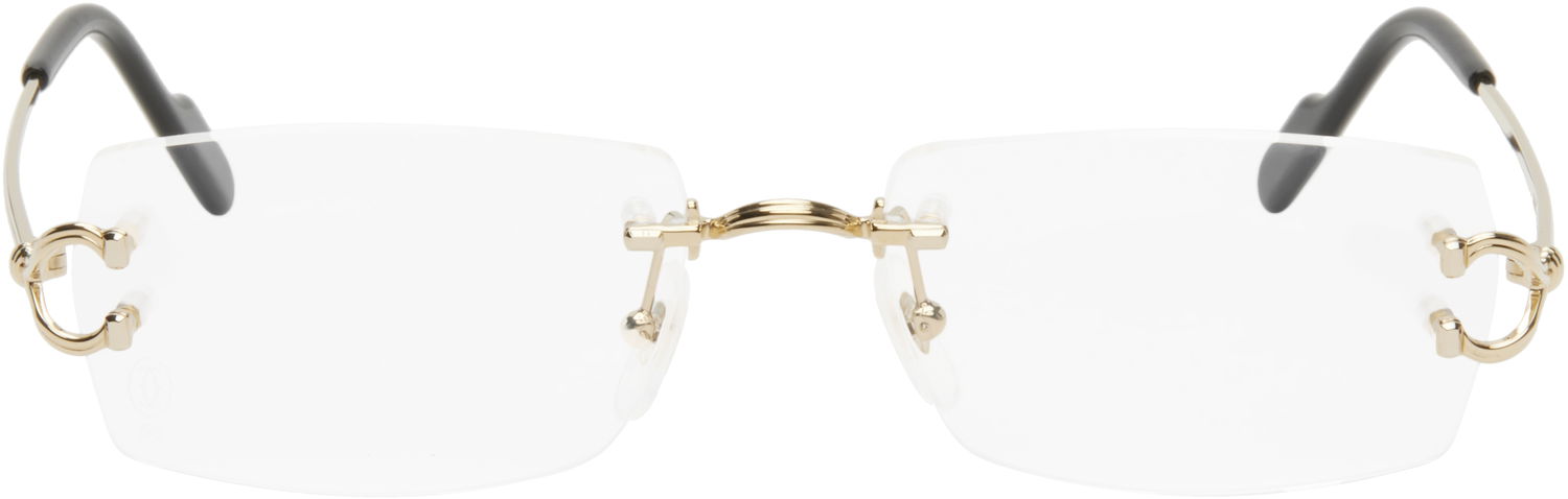 Slnečné okuliare Cartier Cartier Décor C Classique Rimless Glasses Metalická | CT0563O-001, 0