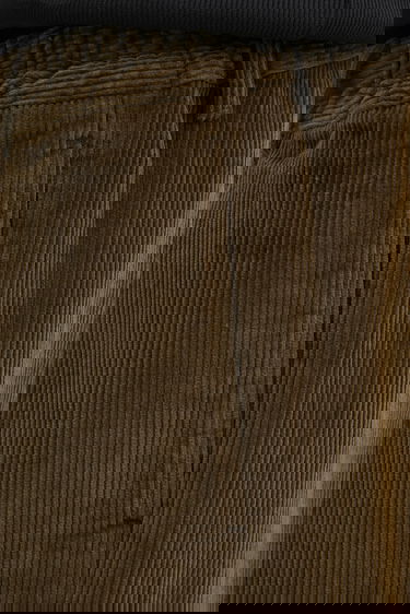 Nohavice Barbour Elmbank OS Corduroy Pleated Trousers Zelené | MTR0789OL51, 3