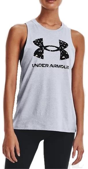 Tielko Under Armour Live Sportstyle Graphic Tank Top Šedá | 1356297-011