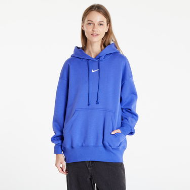 Mikina Nike Phoenix Fleece Oversized Pullover Hoodie Modrá | DQ5860-430, 0