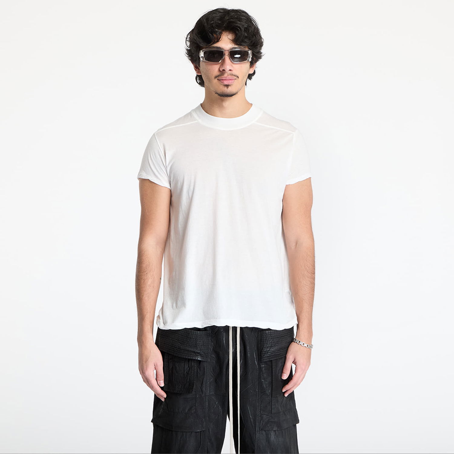 Tričko Rick Owens Rick Owens DRKSHDW Level T-Shirt Biela | DU01E3258 BH 11, 0