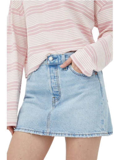 Sukňa Levi's Denim Mini Skirt Modrá | A4694.0003