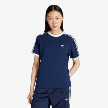 Tričko adidas Performance 3-Stripes T-Shirt Modrá | JY4852, 1