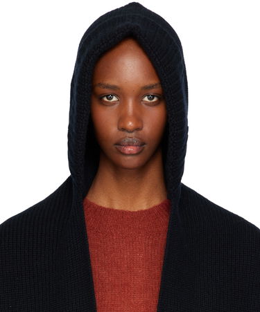 Šál Yves Salomon Cashmere & Wool Hooded Scarf Čierna | 25W25WAA506XXMACL, 0